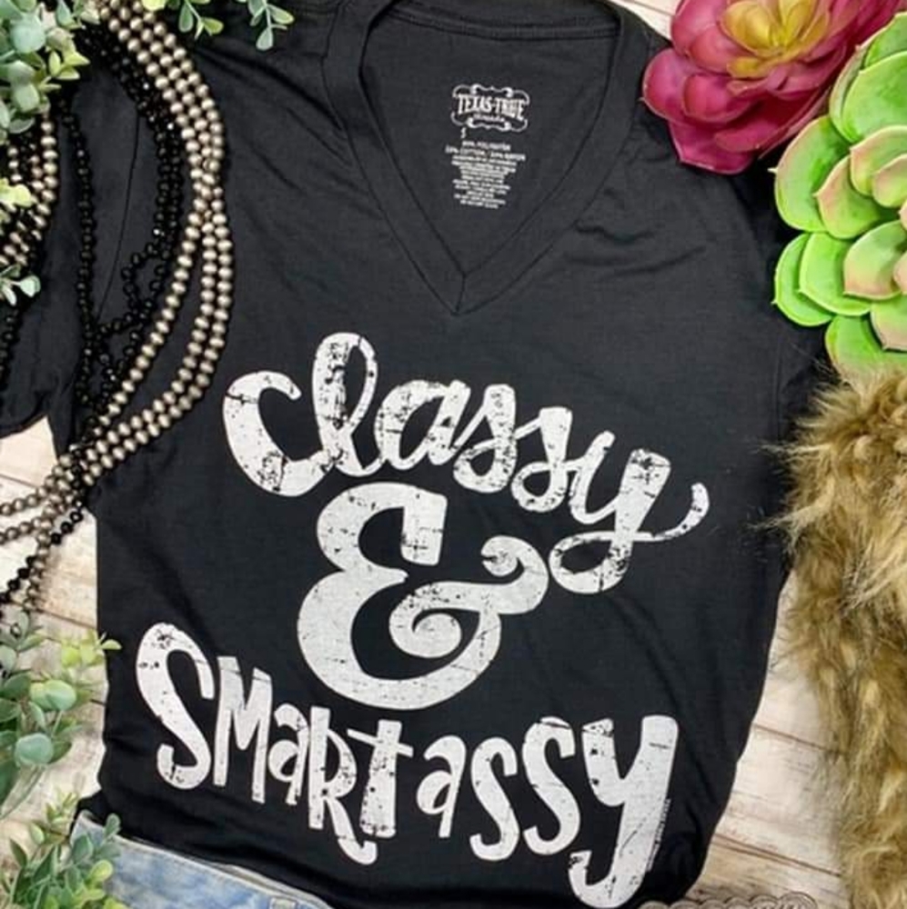 Classy & Smartassy Top